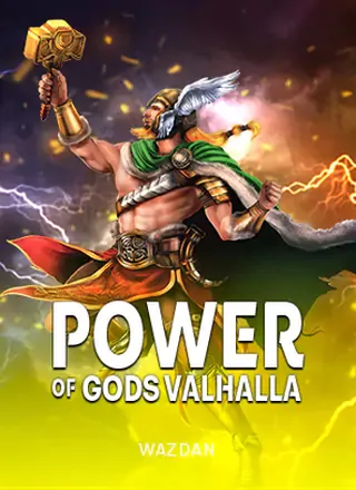 ภาพหน้าปกเกมสล็อตเทพนอร์ส Power of Gods Valhalla จาก Wazdan